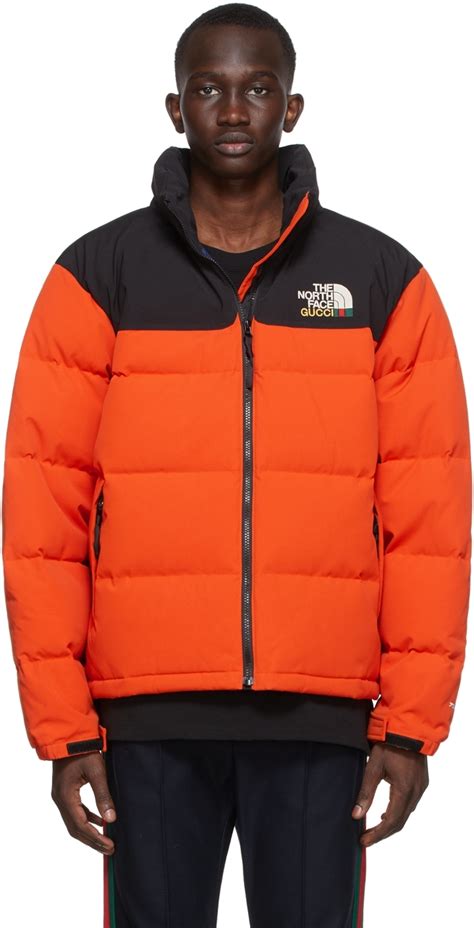 orange north face gucci jacket|north face x Gucci outlet.